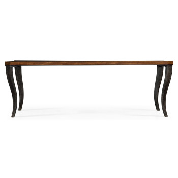 Large Square Curved Daniella & Burl Walnut Coffee Table