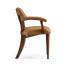 Walnut Library Arm Chair