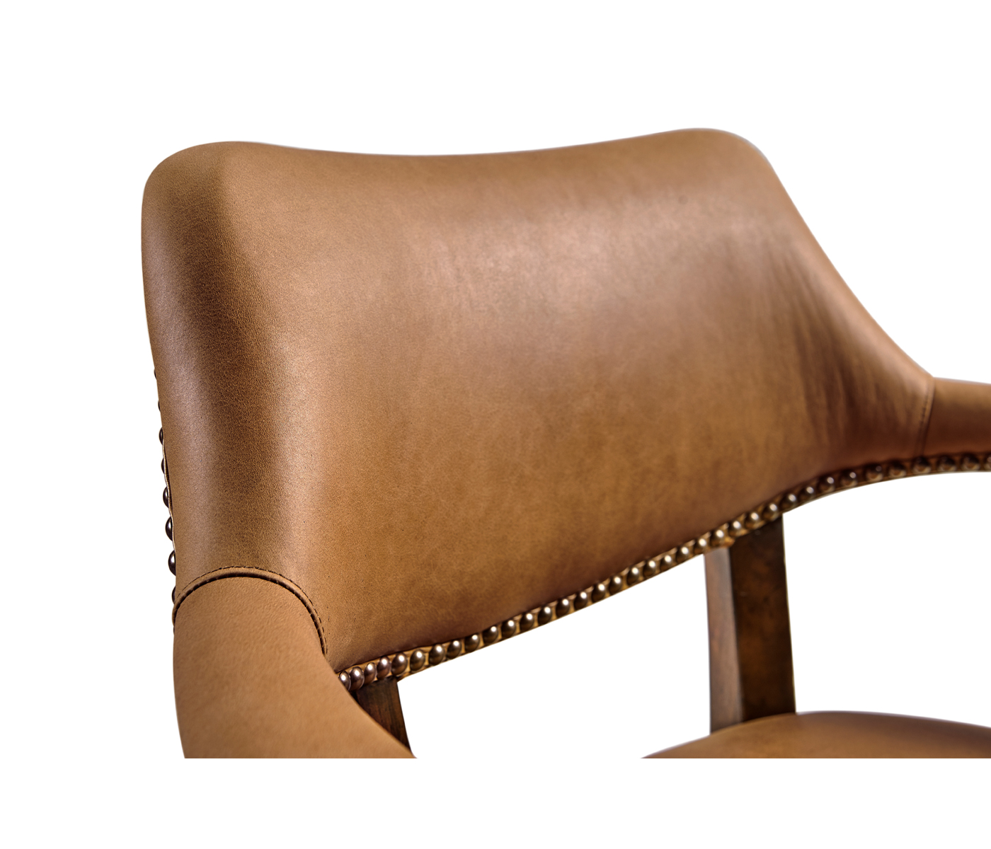 Walnut Library Arm Chair