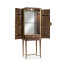 Crackle Cloth Lacquered Drinks Cabinet