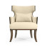 Dark Santos Winged Back Occasional Chair
