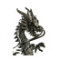 Dark Bronze Dragon Statue