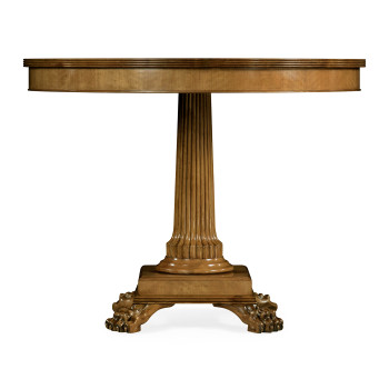 Round Natural Alder Centre Table