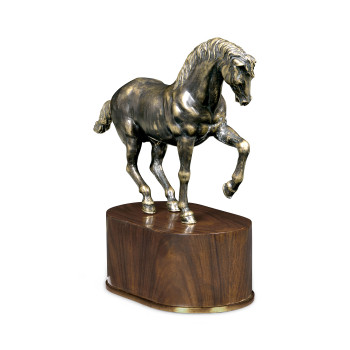 Antique Dark Bronze Horse