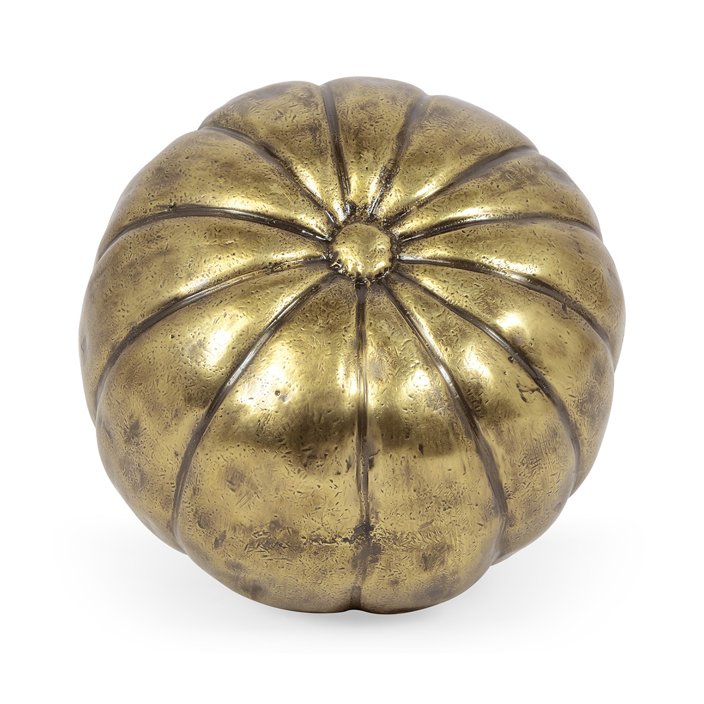 Antique Brass Pumpkin