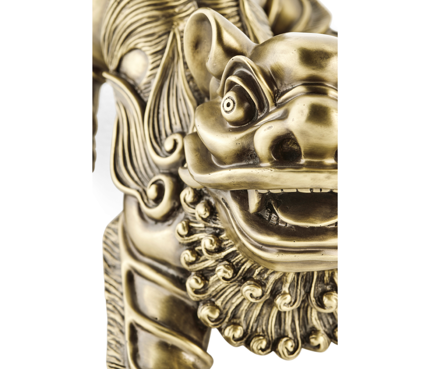 Antique Brass Foo Dog