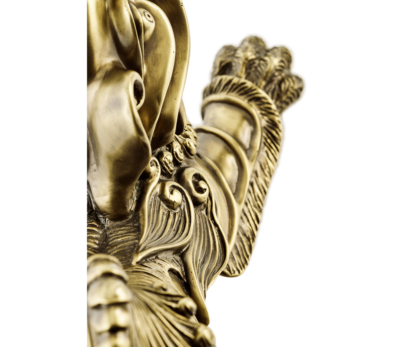 Antique Brass Foo Dog