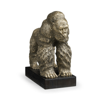 Light Brass King Kong Statue