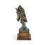 Antique Dark Bronze Stallion Horse Head