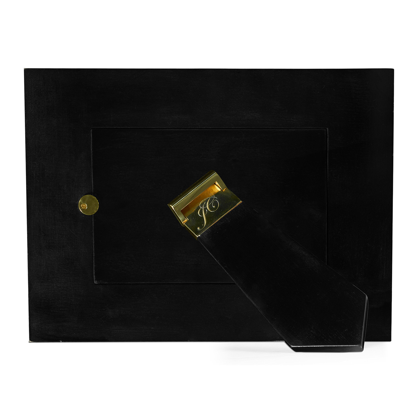 Horizontal Macassar Ebony & Mother of Pearl Mosaic Picture Frame (5