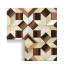 Horizontal Macassar Ebony & Mother of Pearl Mosaic Picture Frame (5