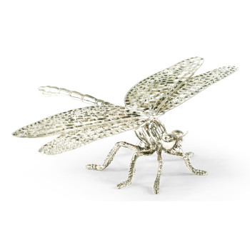 White Brass Dragonfly