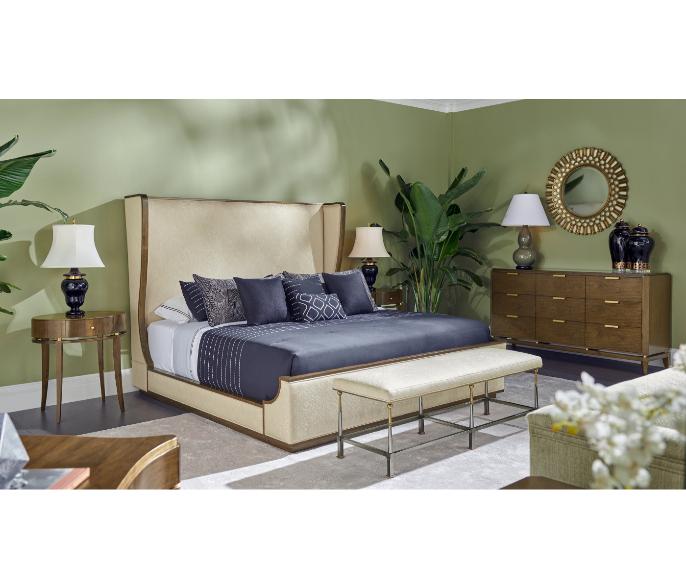 Berkley Walnut US Queen Bed