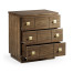 Berkley Walnut Nightstand with Three Drawers