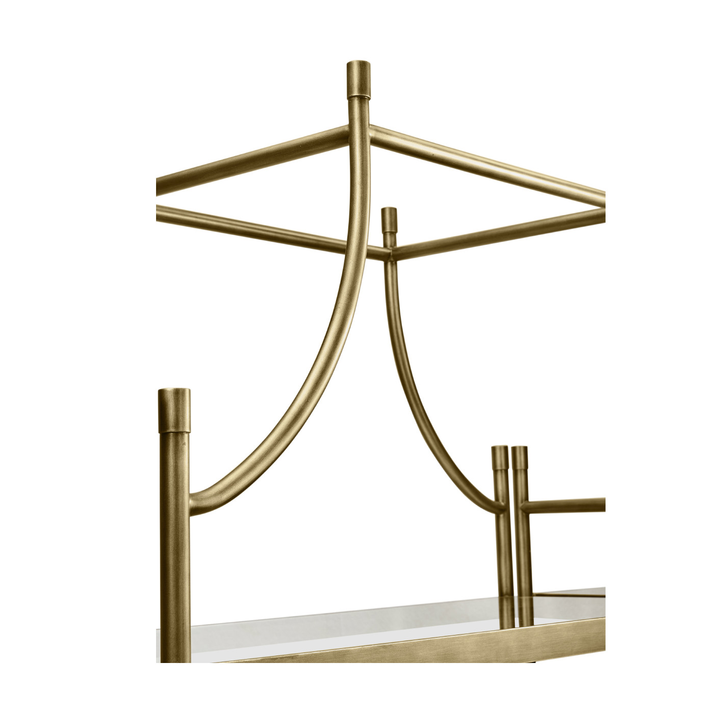 Berkley Gilded Center Étagère