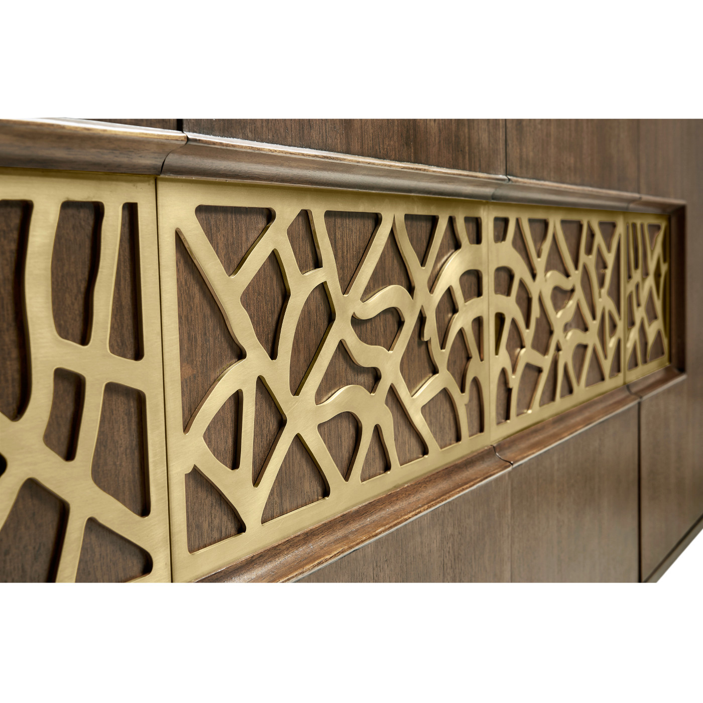 Berkley Walnut & Brass Sideboard