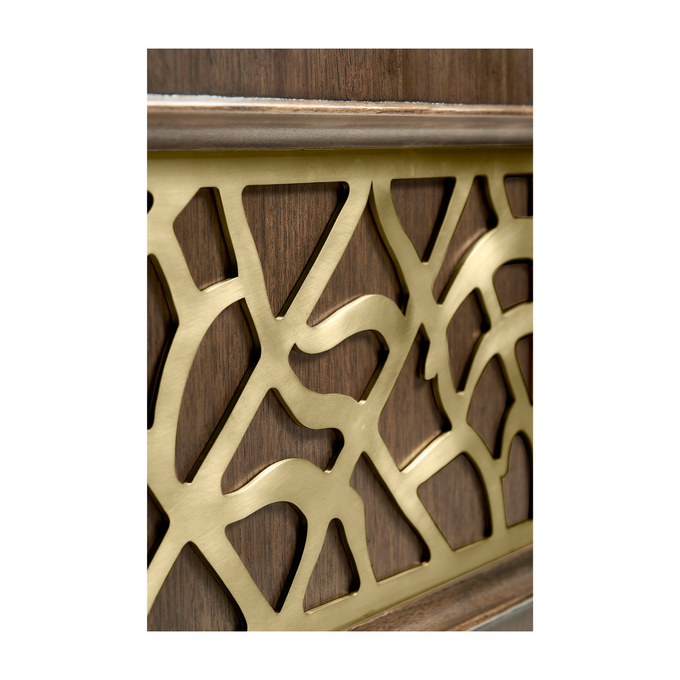 Berkley Walnut & Brass Sideboard