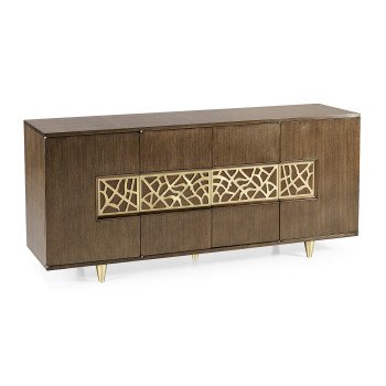 Berkley Walnut & Brass Sideboard