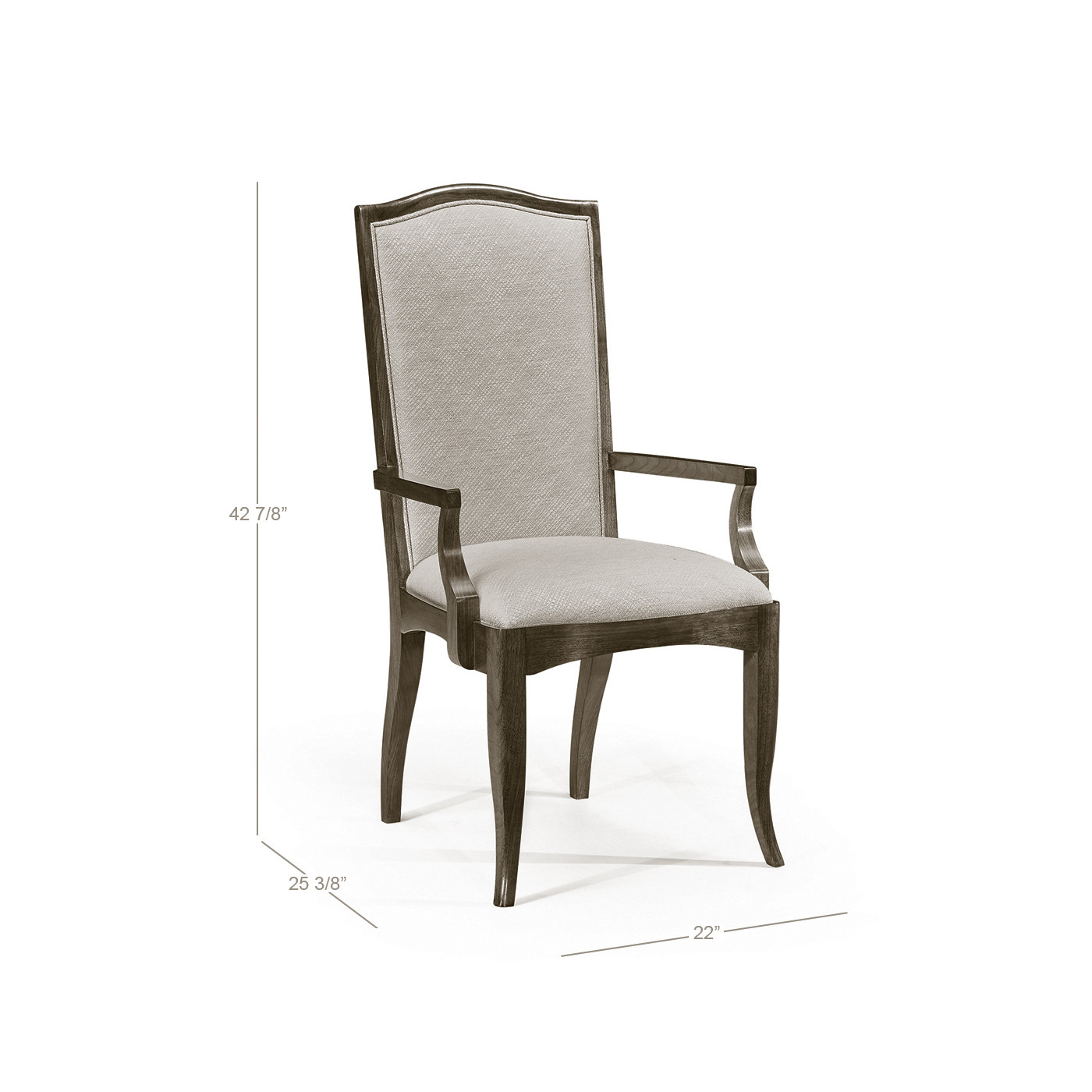 Berkley Walnut Arm Chair