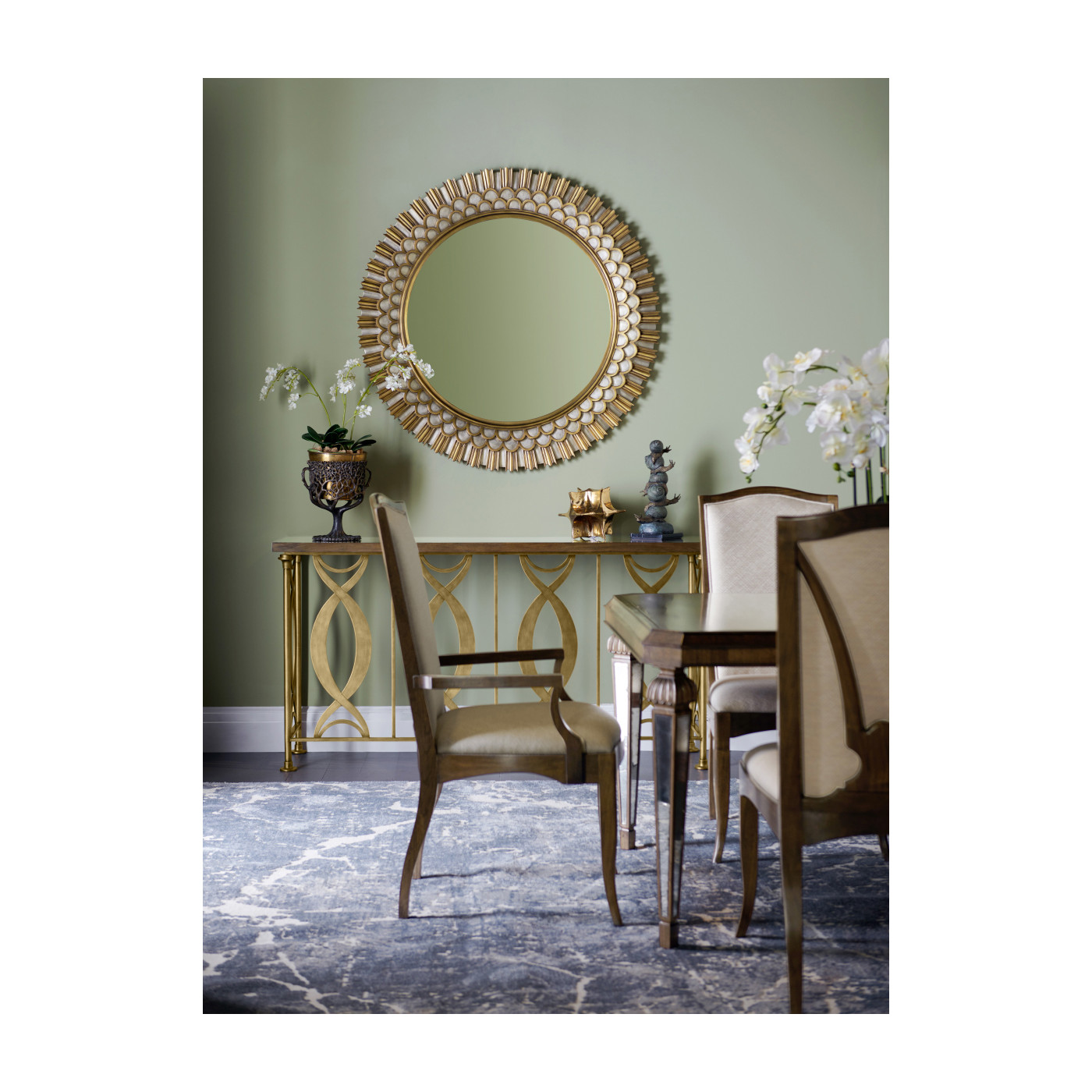 Berkley Walnut Arm Chair