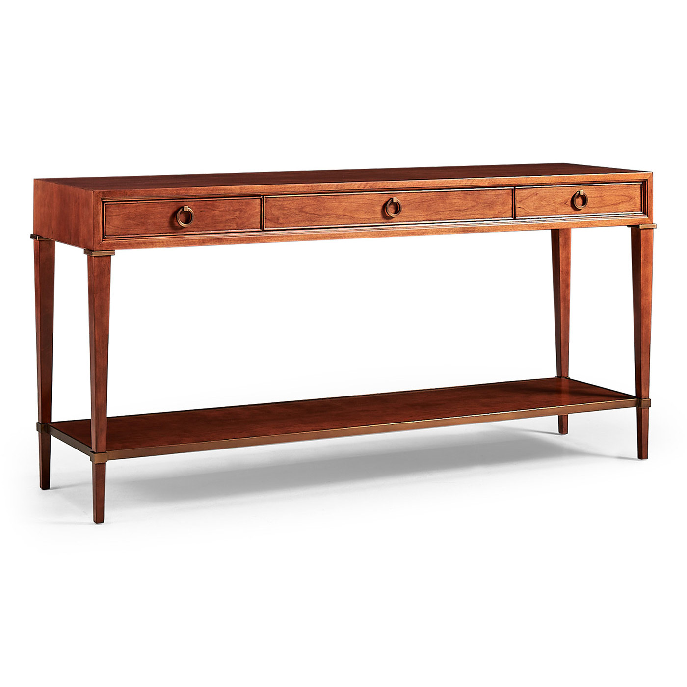 Hamilton Console Table in Custom finish for LDS - RED CLIFFS TEMPLE