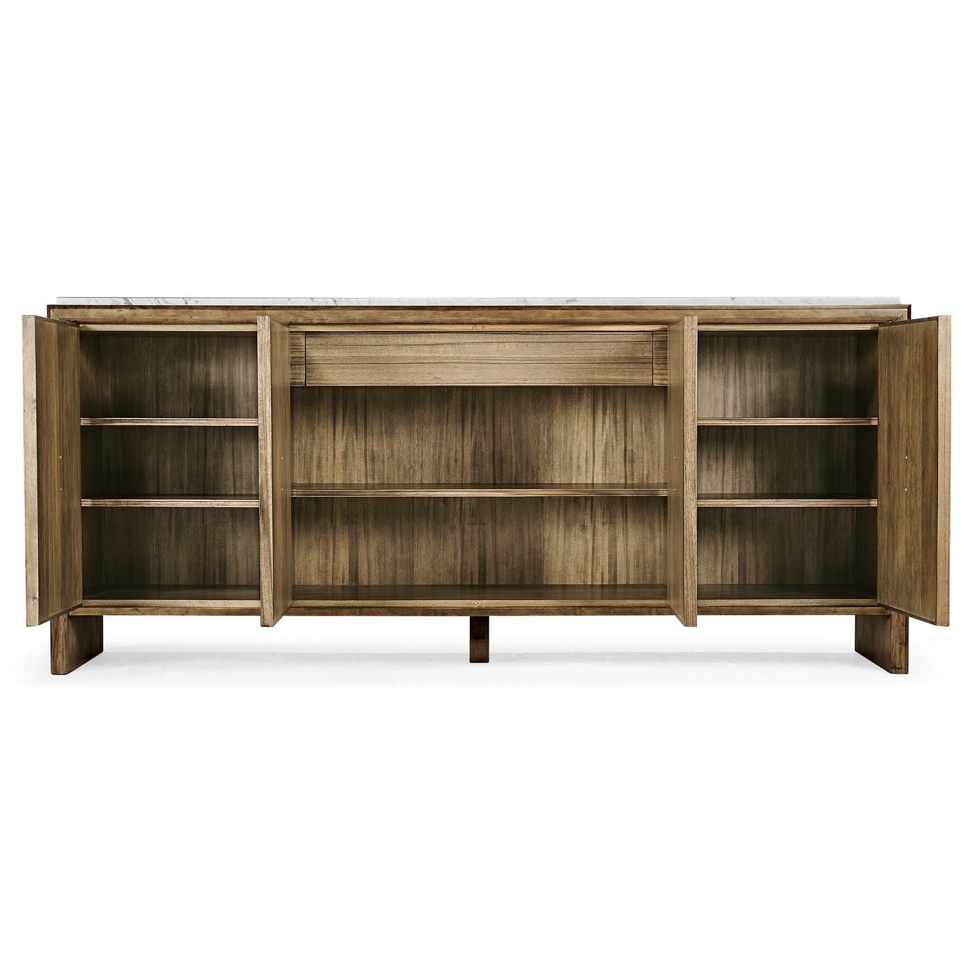 Hamilton White Marble Credenza