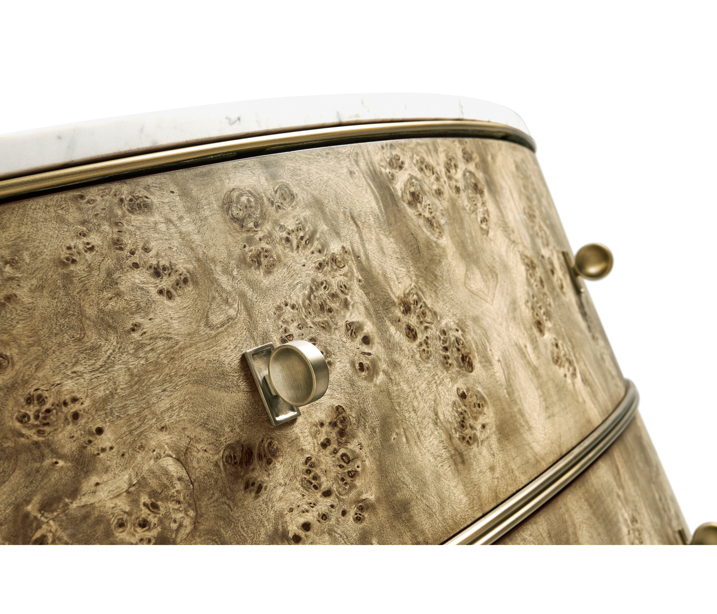 Hamilton Demilune with Marble