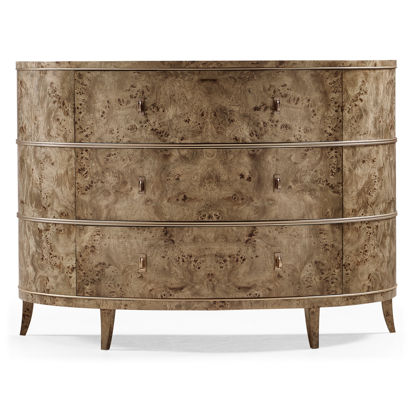 Hamilton Demilune with Speckled Marble