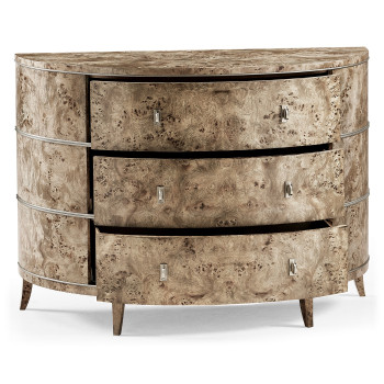 Reimagined Fulgurite Mappa Burl Demilune