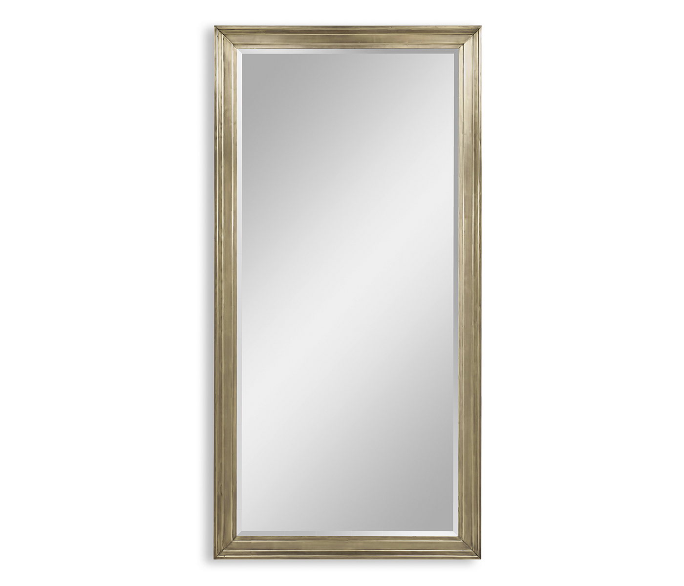 Hamilton Brass Floor Mirror