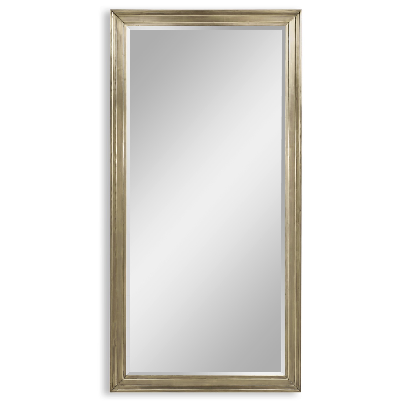 Hamilton Brass Floor Mirror