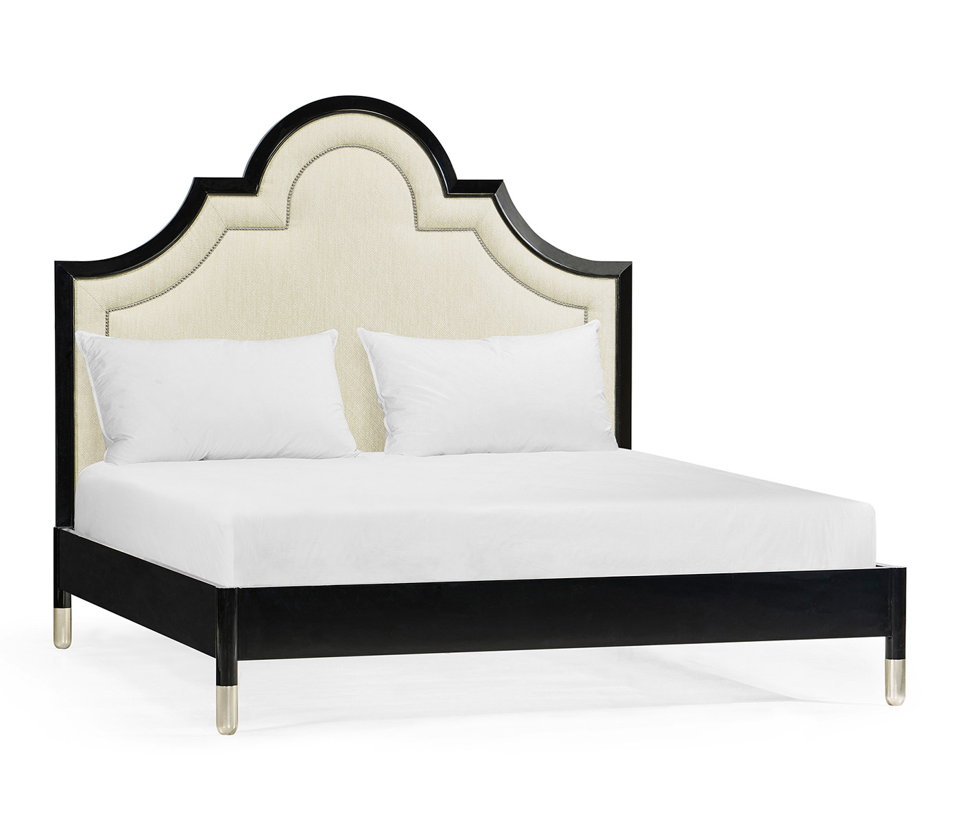 Madison Piano Black UK King Bed