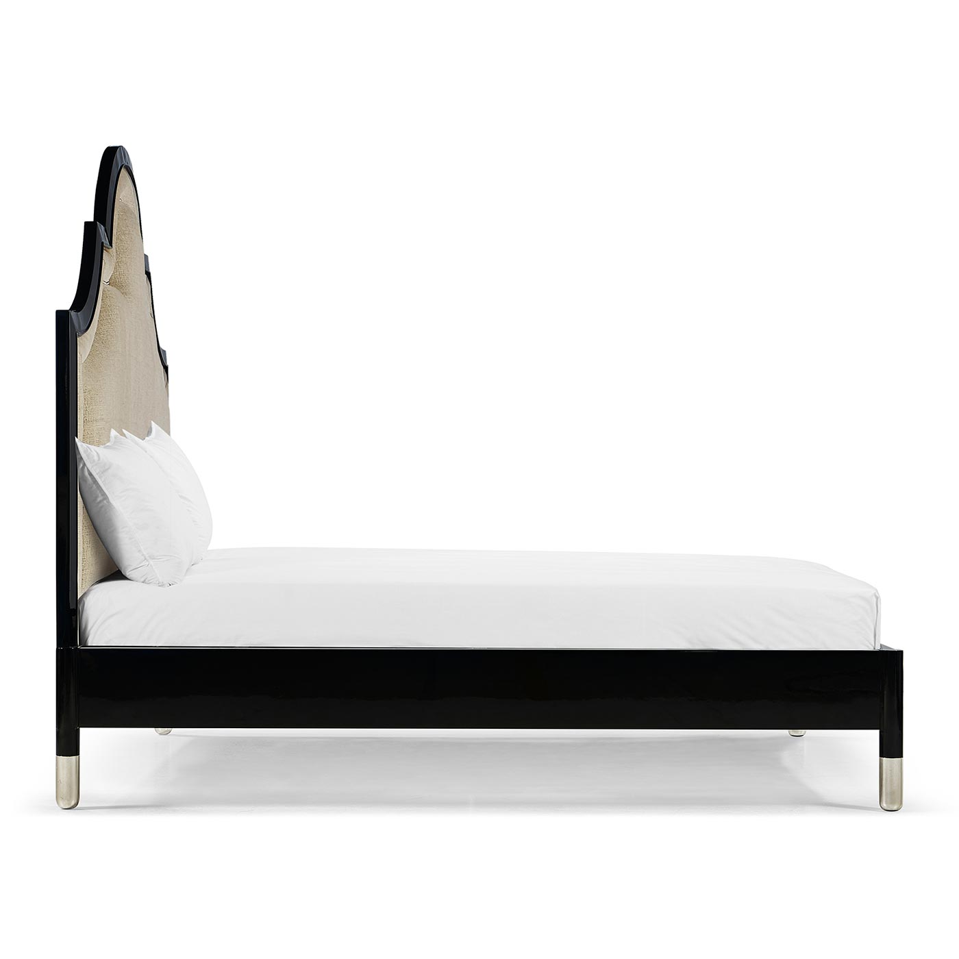 Madison Piano Black UK King Bed