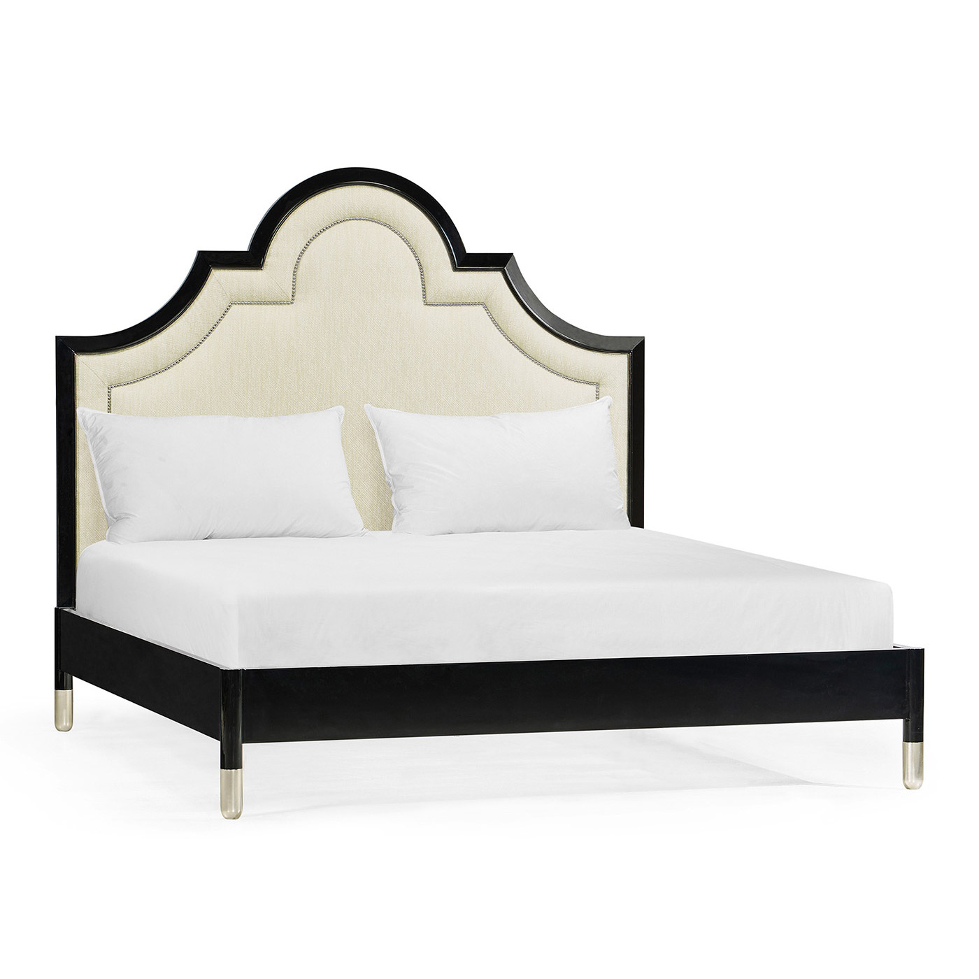 Madison Piano Black US King Bed