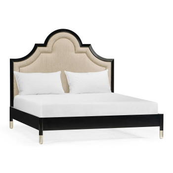 Madison Piano Black US King Bed