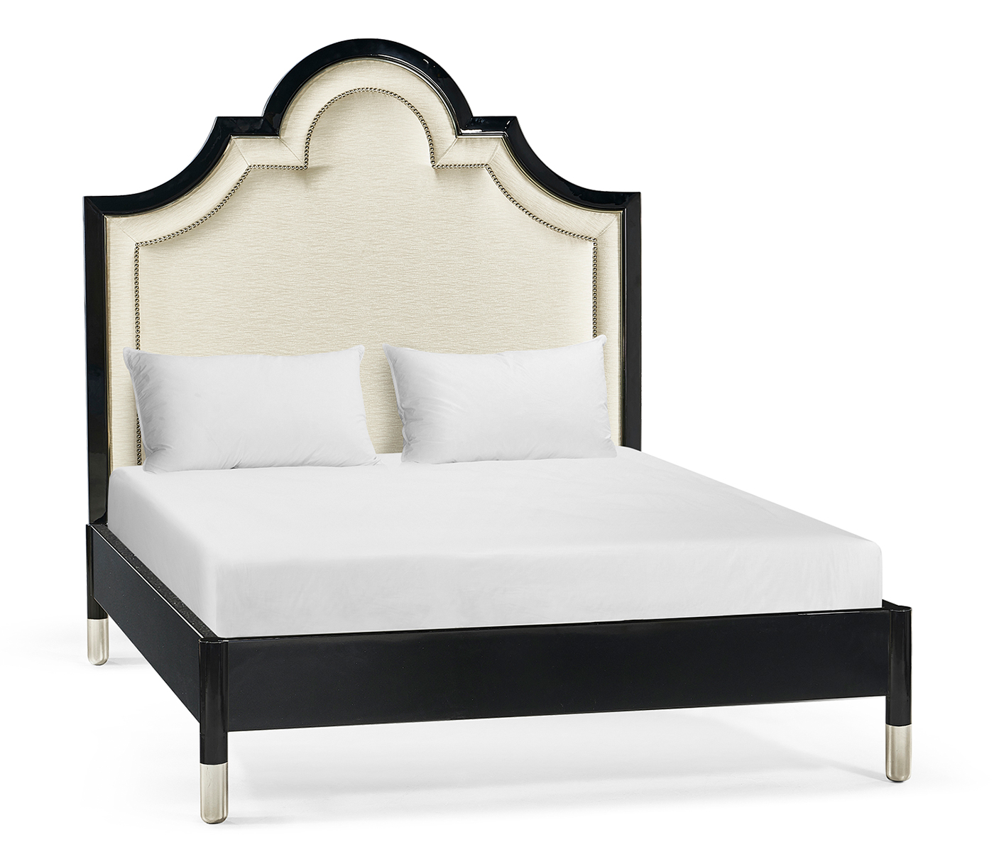 Madison Piano Black US Queen Bed