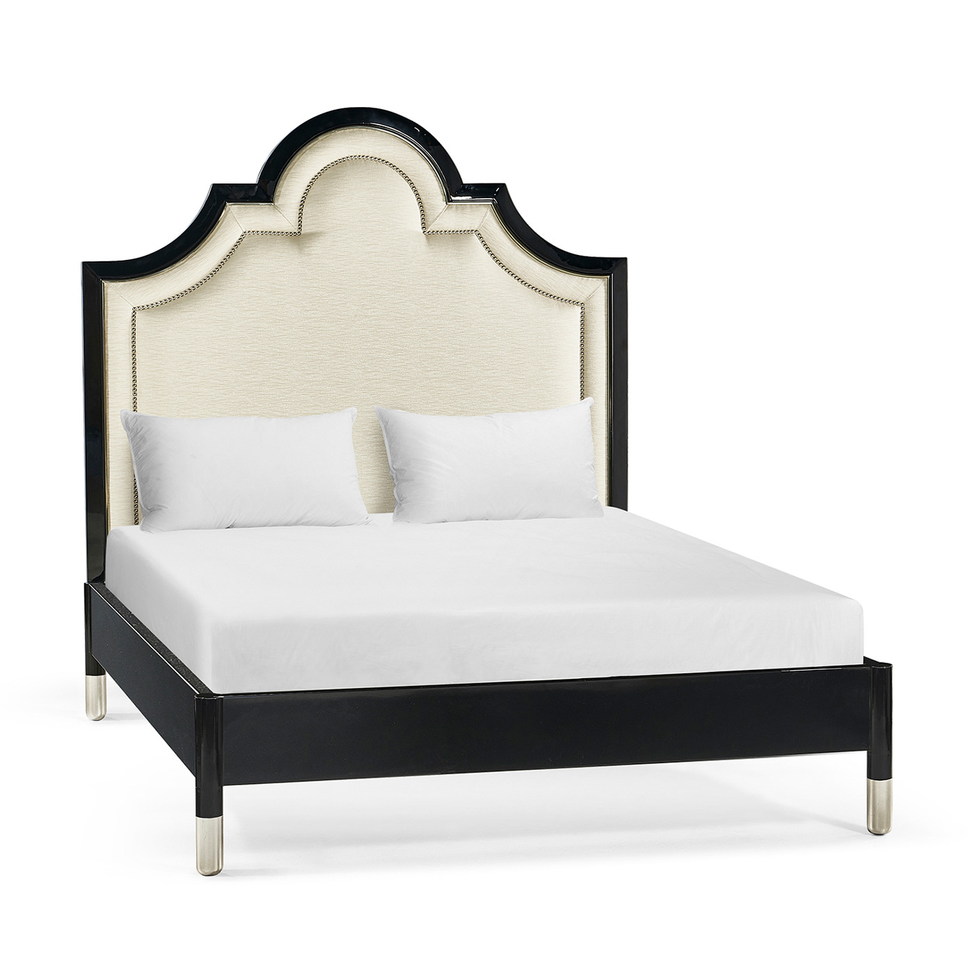 Madison Piano Black US Queen Bed