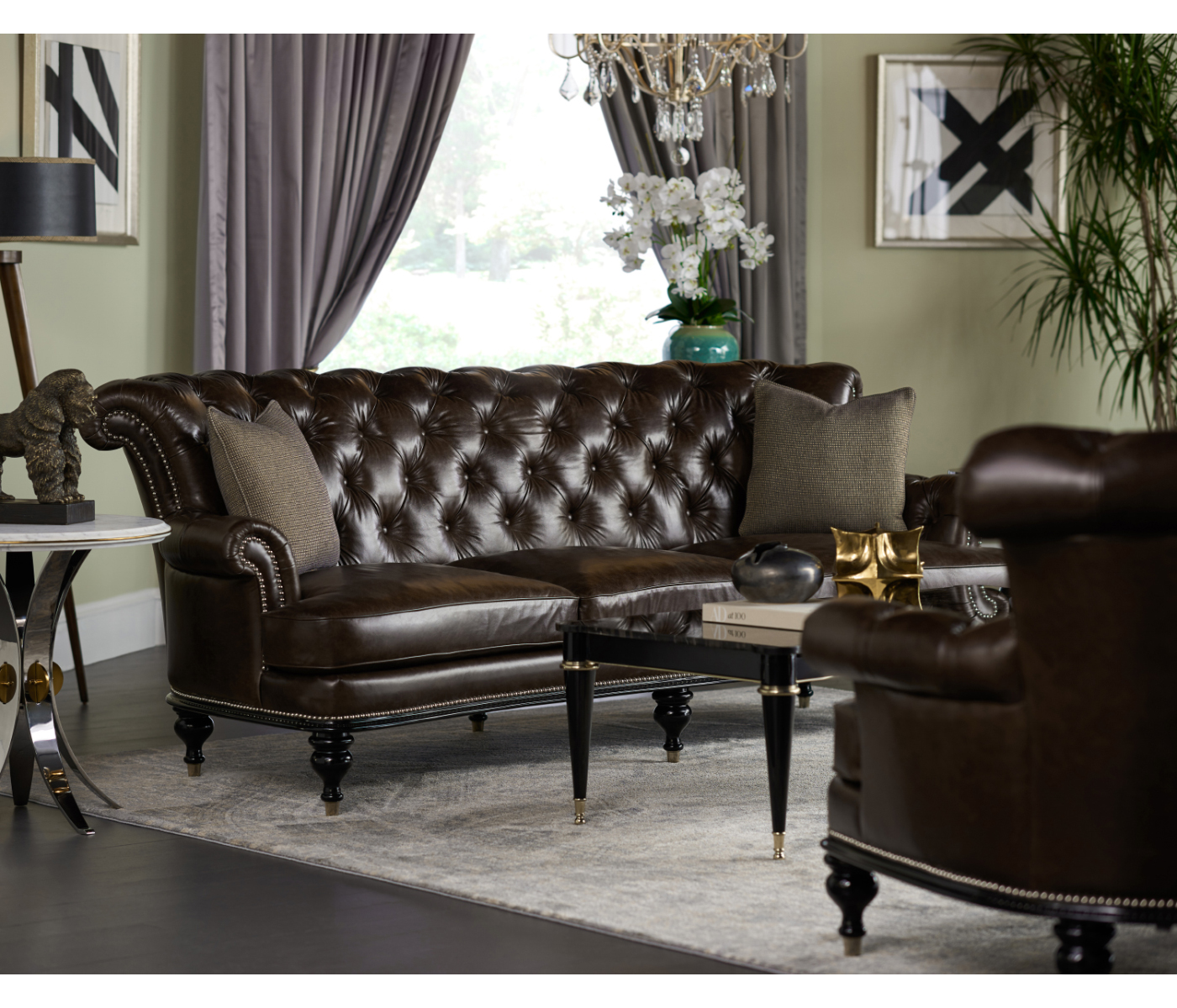 Madison Tufted Lounge Chair