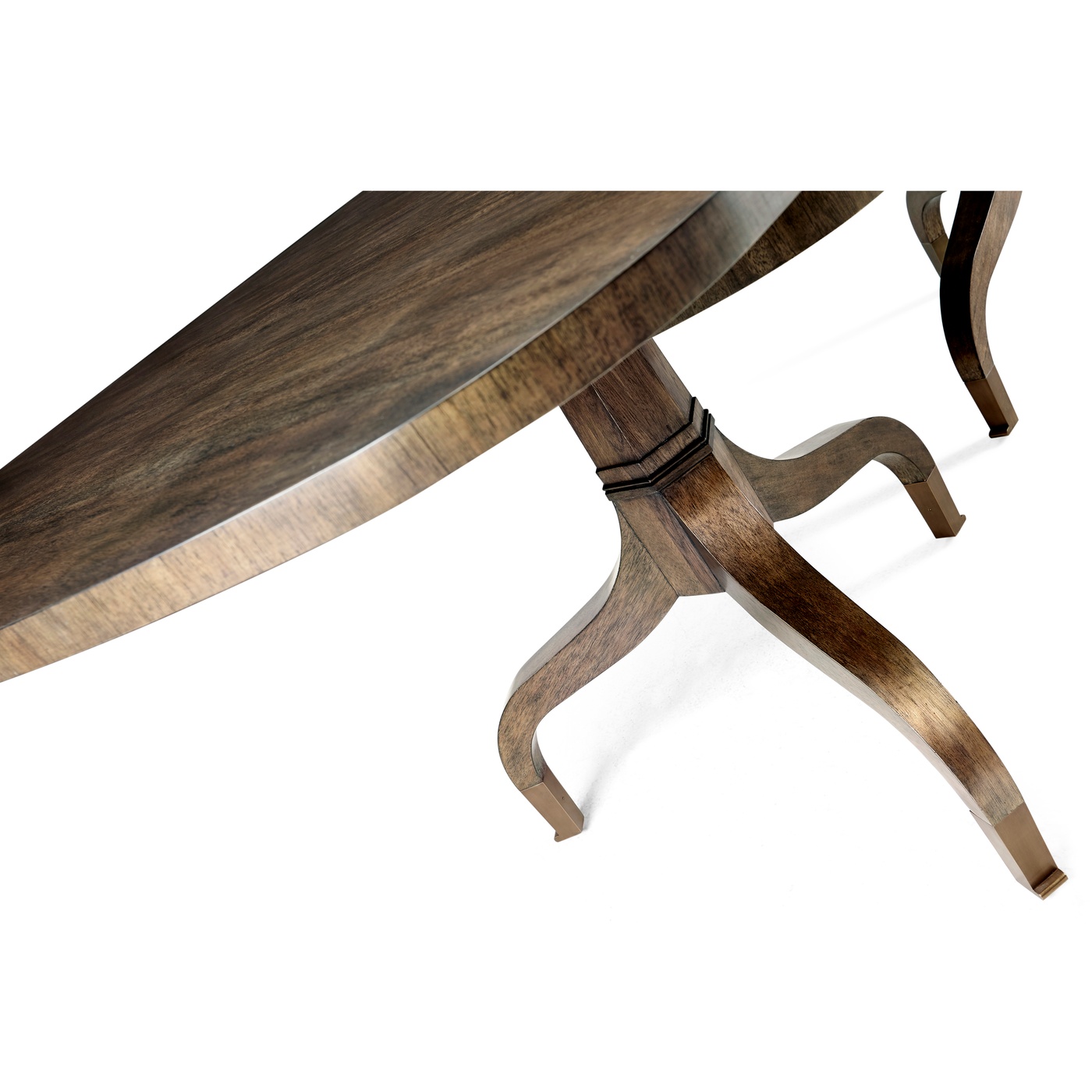 Rectangular Bleached Mahogany Extending Dining Table 93