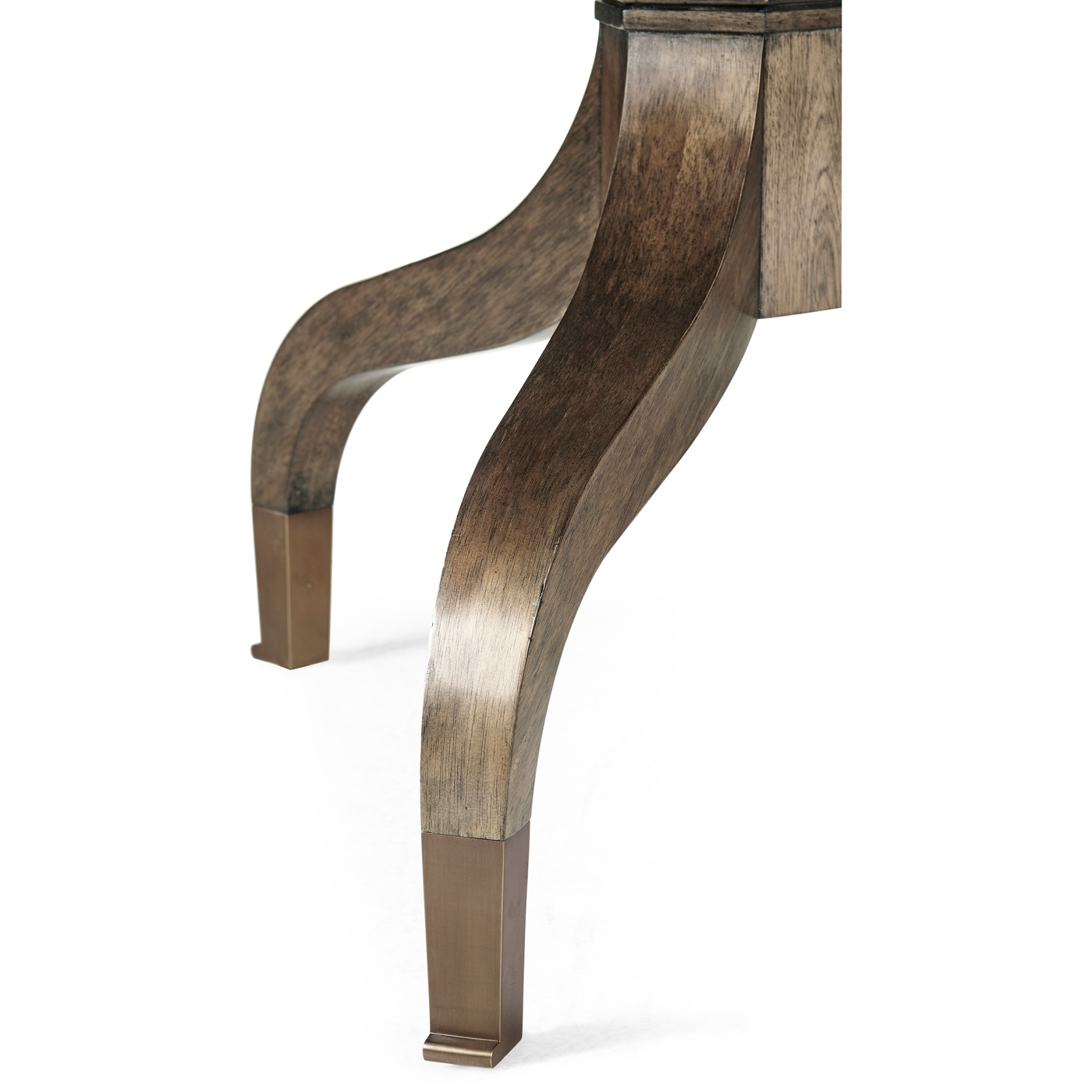 Rectangular Bleached Mahogany Extending Dining Table 93