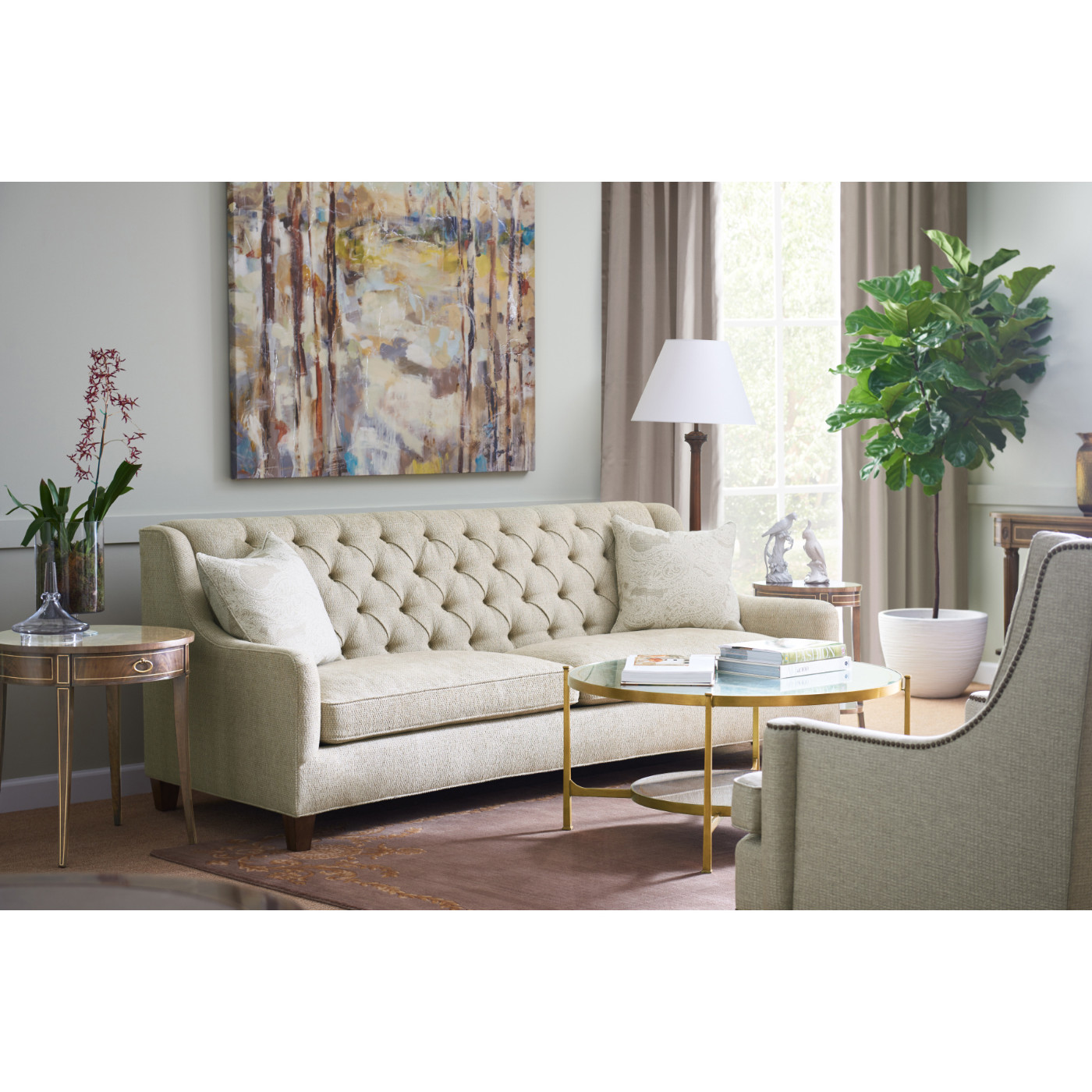 Buckingham Tufted Sofa