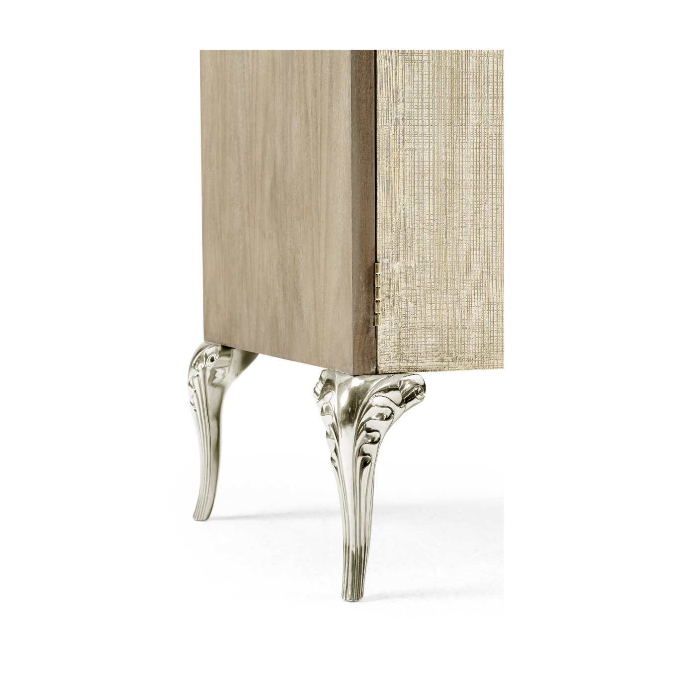 Rivoli Walnut & Champagne Credenza