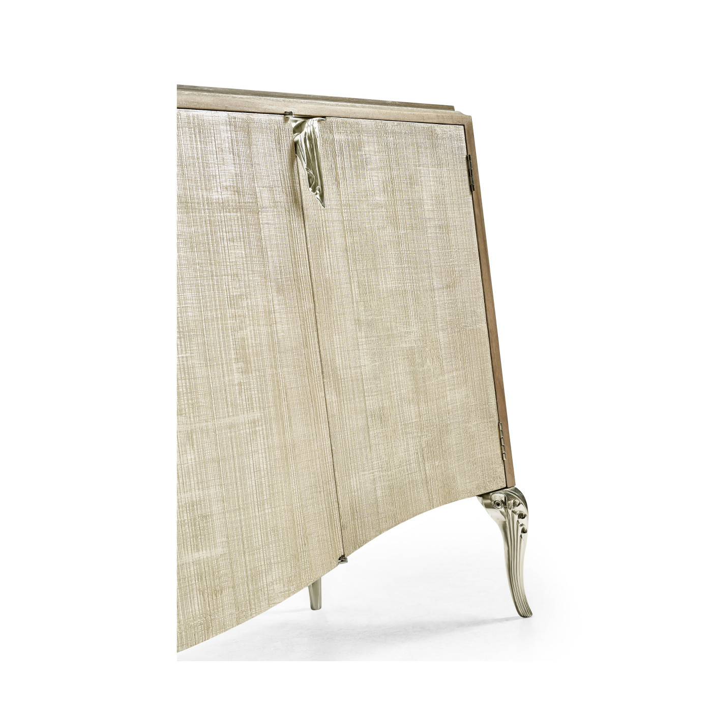 Rivoli Walnut & Champagne Credenza