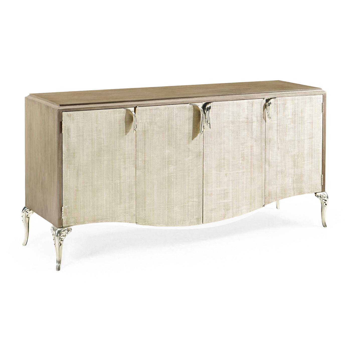 Rivoli Walnut & Champagne Credenza