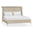 Rivoli White Stainless Steel US Queen Bed