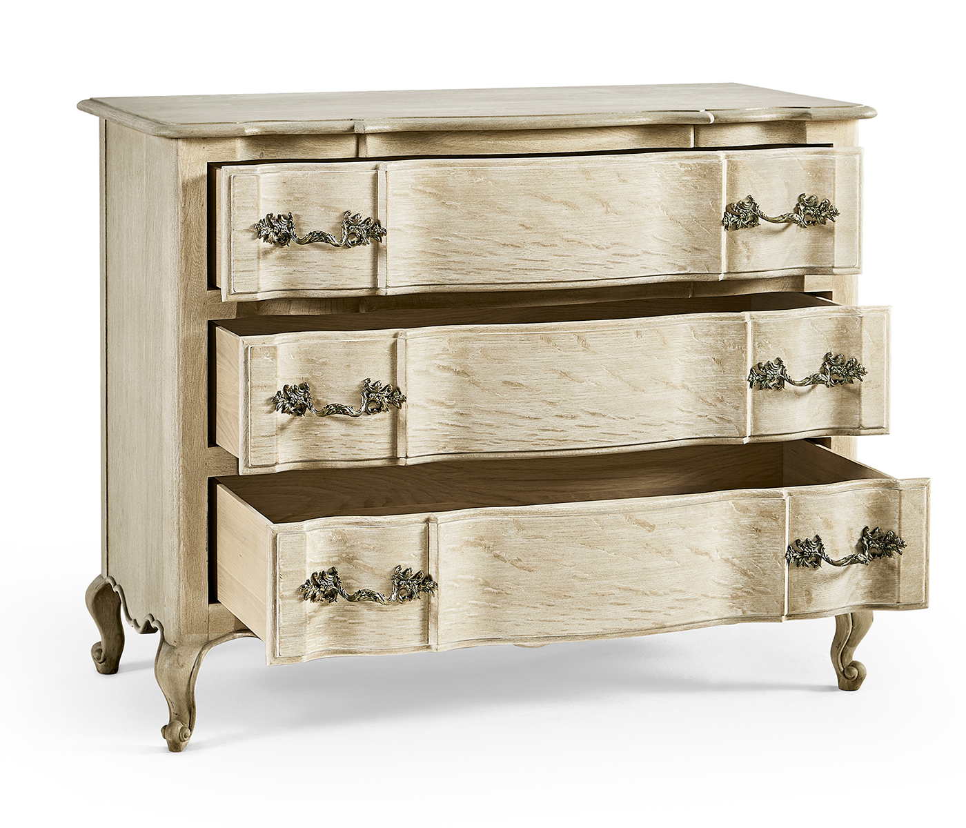 Ephemeris French Drawer Chest - Stripped Oak