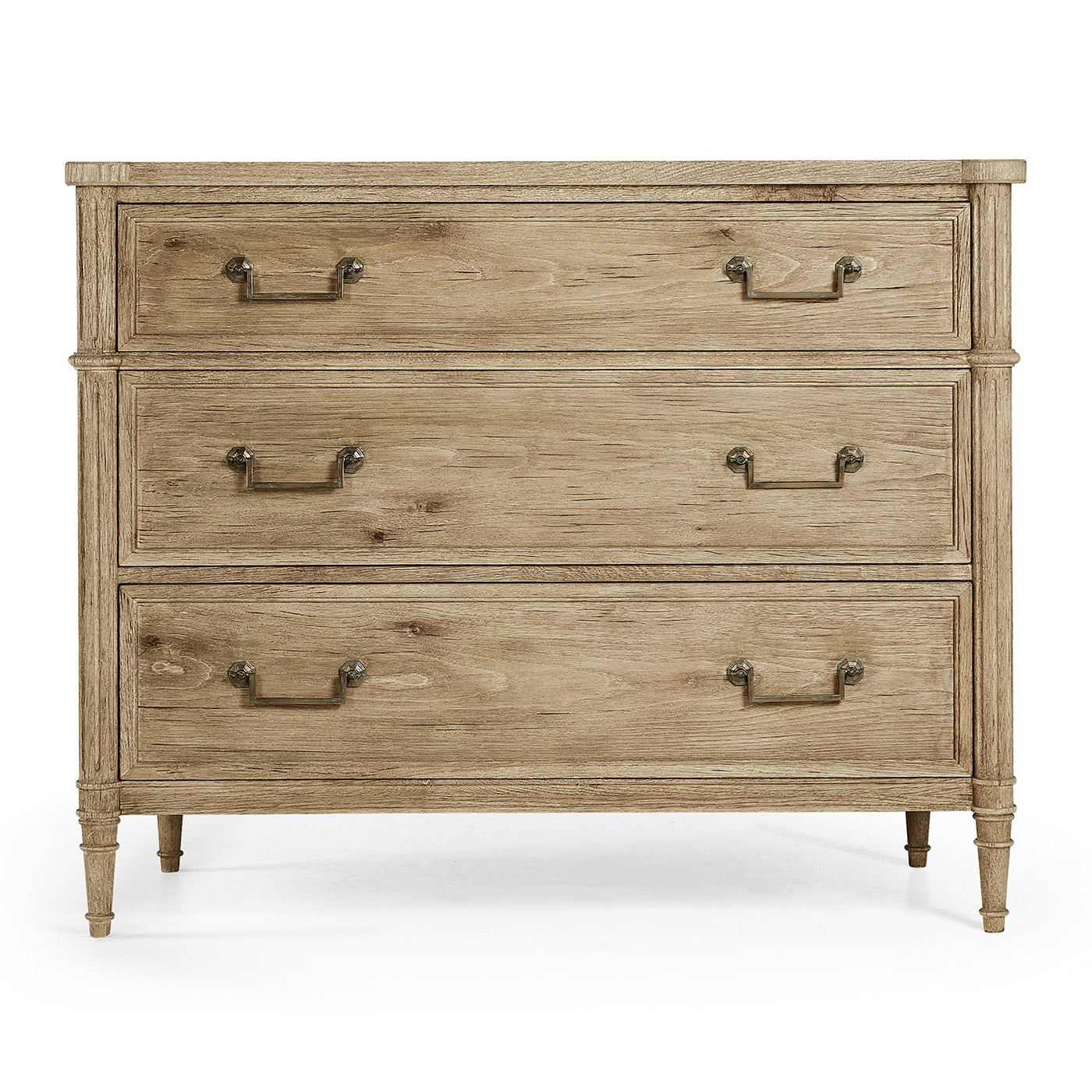 Kalpa Louis XVI Drawer Chest - Bleached Chestnut
