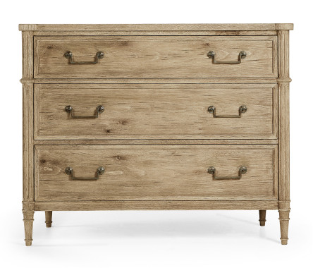 Kalpa Louis XVI Drawer Chest - Bleached Chestnut