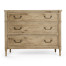 Kalpa Louis XVI Drawer Chest - Bleached Chestnut