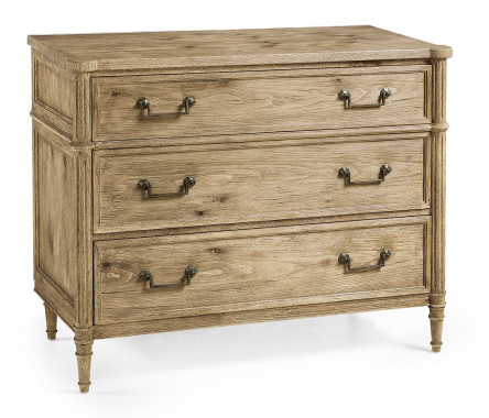 Kalpa Louis XVI Drawer Chest - Bleached Chestnut
